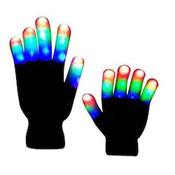 Novelty Light Up Gloves