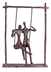 Couple On A Swing