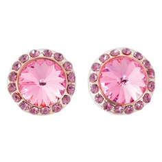 Pink Grapefruit Earrings