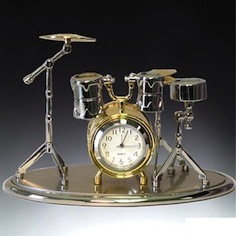 Drumset Clock