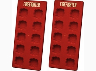 Firefighter Ice Cube Tray