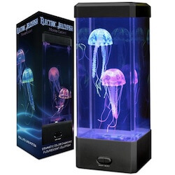 Neon Jellyfish lamp
