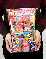 Assorted Japanese Snack Foods