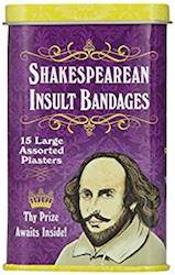 [ ] Shakespearean Insult Bandages