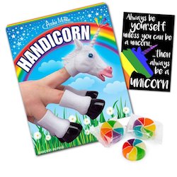 Unicorn Hand Puppet Set