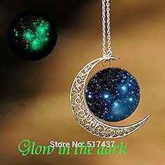 Big Dipper Nebula Pendant Necklace