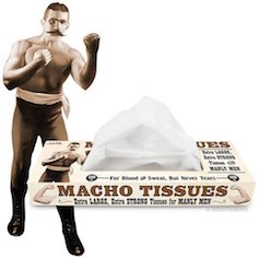 Extra Large Manly Man Macho Tissues