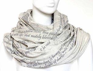 Inspirational Quote Scarf