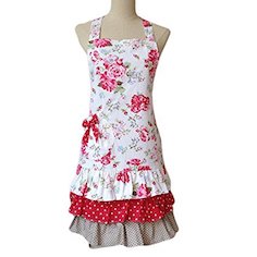Lovely Floral Garden Apron Classic