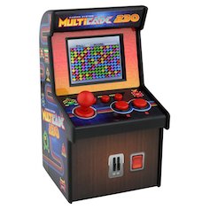 Miniature Retro Arcade Video Game Machine