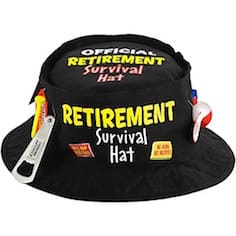 Retirement Survival Hat
