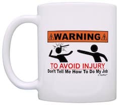 Avoid Injury Mug