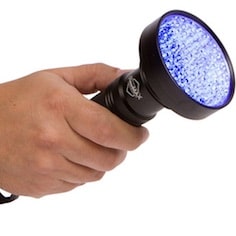 LED Blacklight UV Flashlight