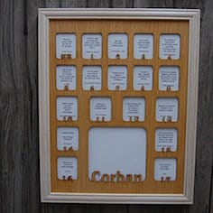 Personalized School Years Frame