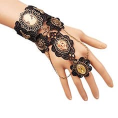 Retro Lace Slave Bracelet Wristband