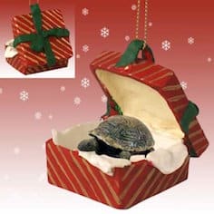 Turtle Gift Box Ornament